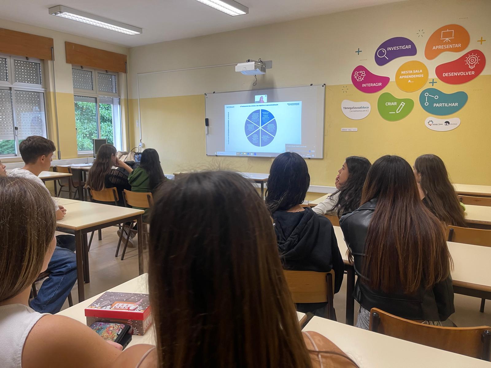 Jovens Deputados Participam em Webinar do Parlamento dos Jovens