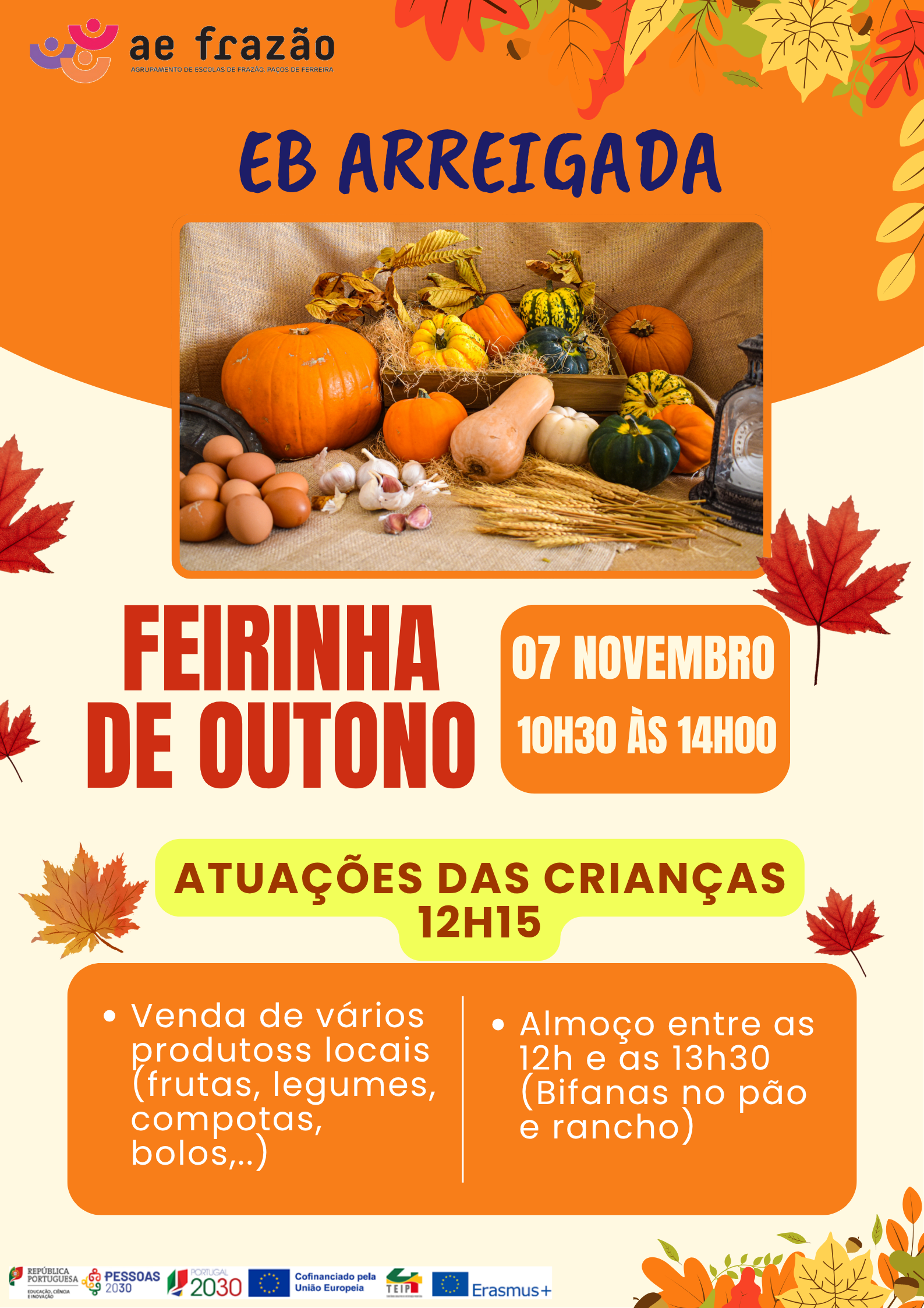 Feirinha de Outono – EB de Arreigada