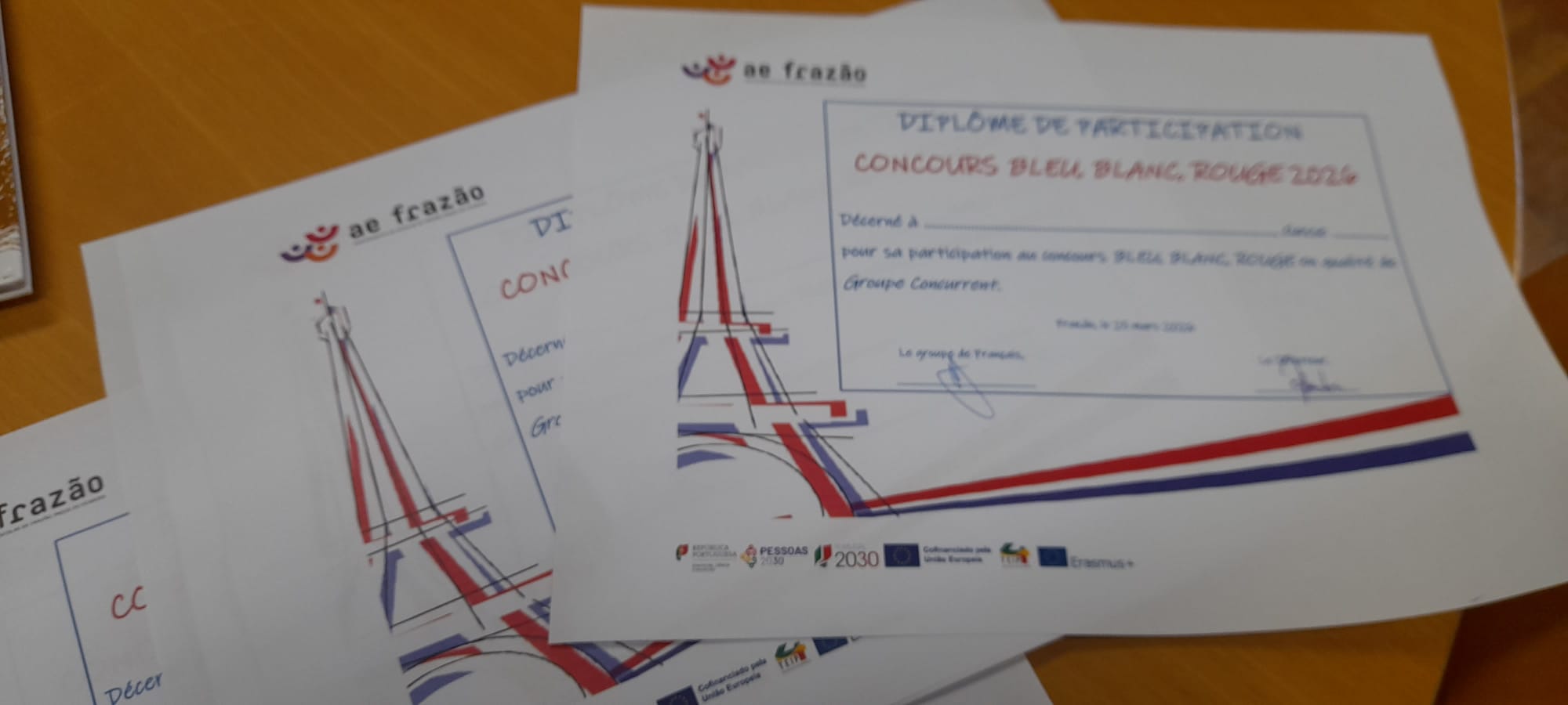 Concurso interativo de cultura geral francesa “Bleu, Blanc, Rouge” – 2026