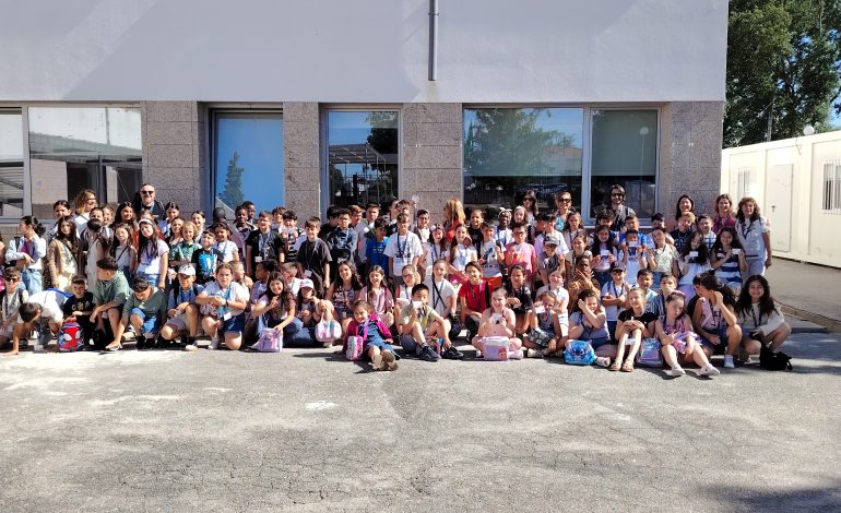 Visita dos alunos do 4ºAno à Escola Básica de Frazão